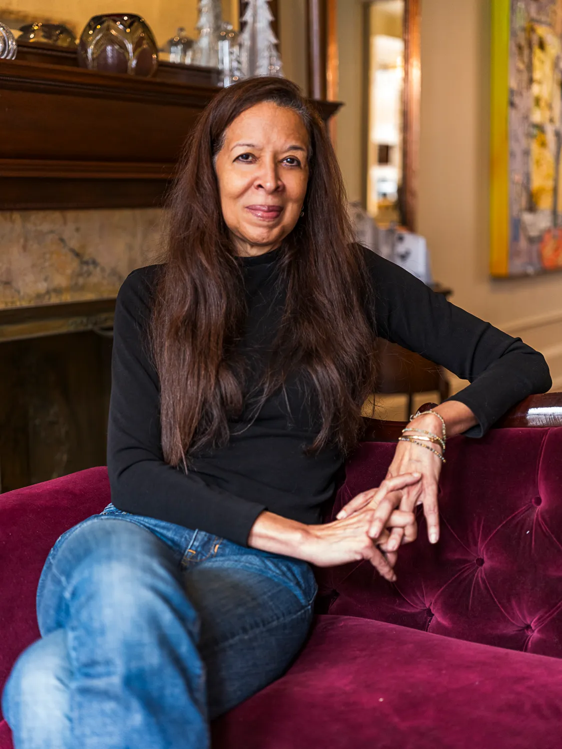 Dr. Pamela Brown in her practice